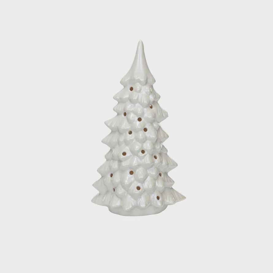 Stoneware LED Tree