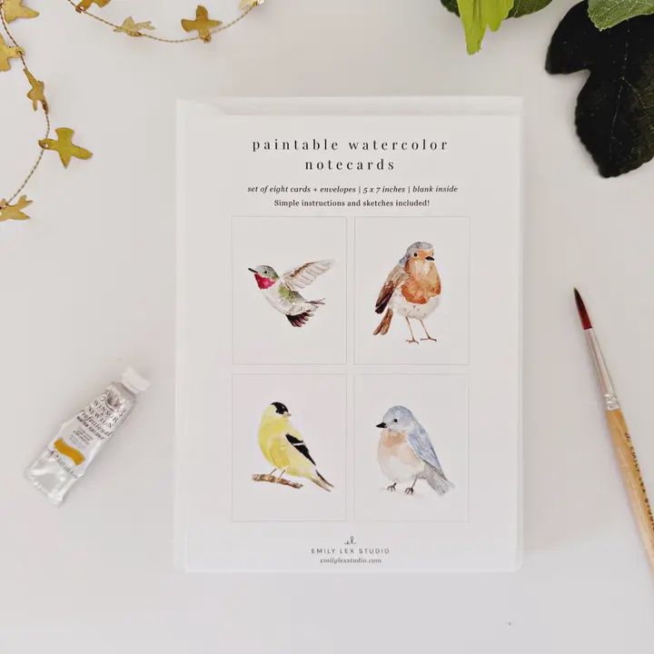 Paintable Notecards