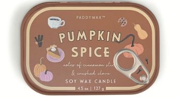 Pumpkin Spice Tin Candle