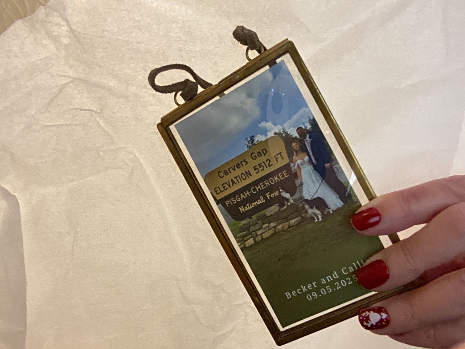 Framed Custom Ornament