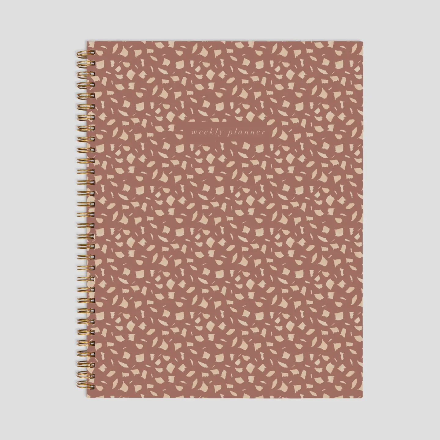 Brush Strokes Planner Undated Planner