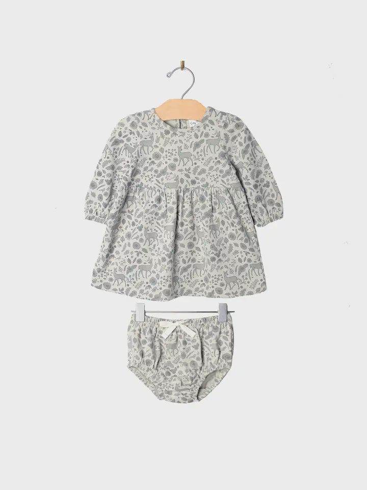 Dress &amp; Bloomer Deer Pattern set