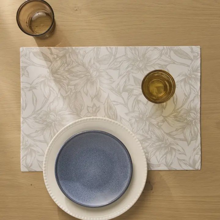 Geometry Placemats Alba Leaf