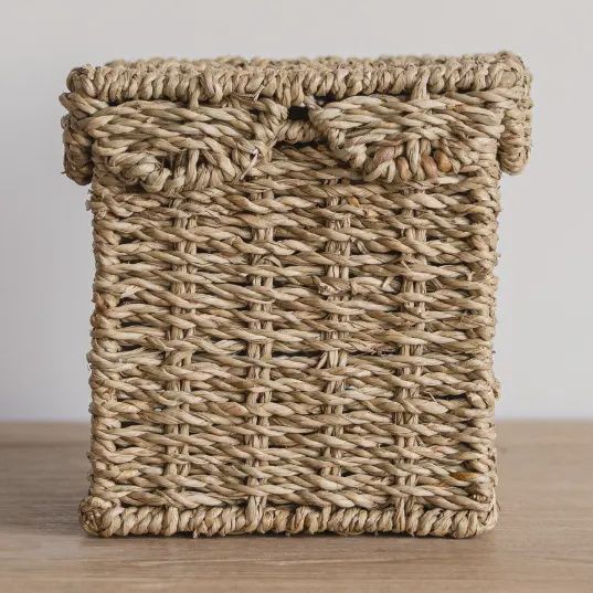 Woven Seagrass Tissue Box Cover
