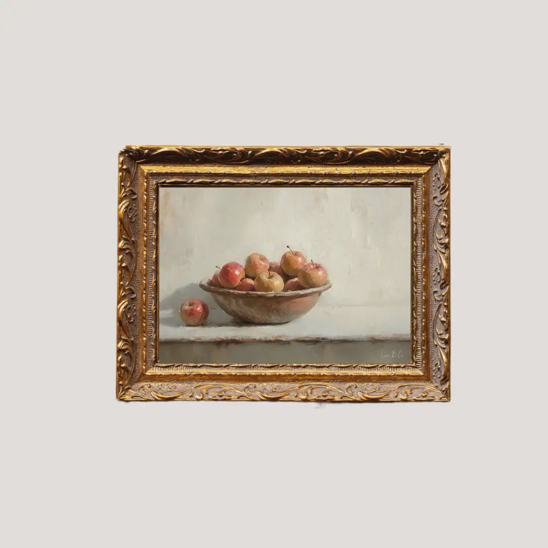 Vintage Pomme Framed Art