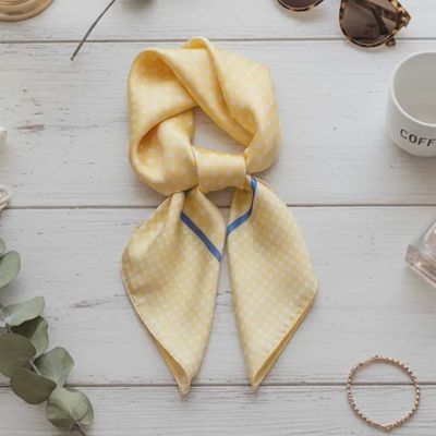 Paisley Print Square Scarf