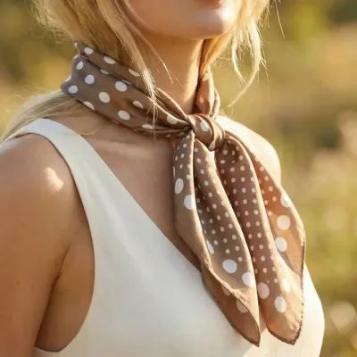 Print Square Scarf