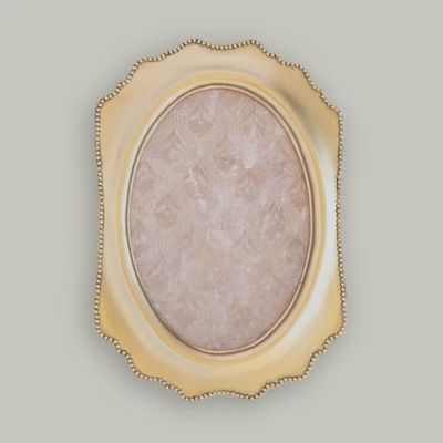 Gold Dots On Edge Photo Frame