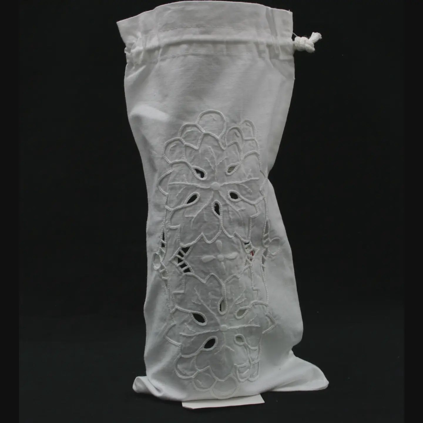 Lace Wine or Bread Bag Drawstring