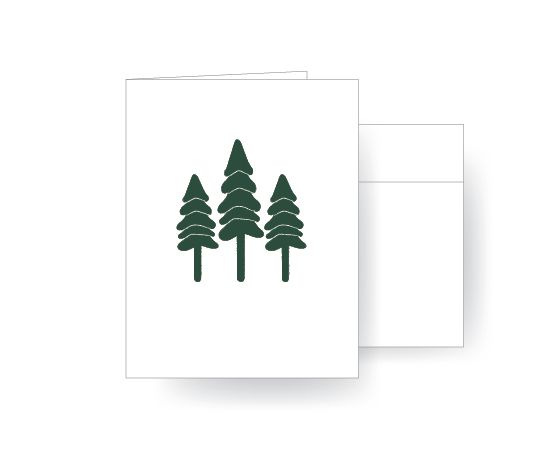 Pack of 6 Tree Cards