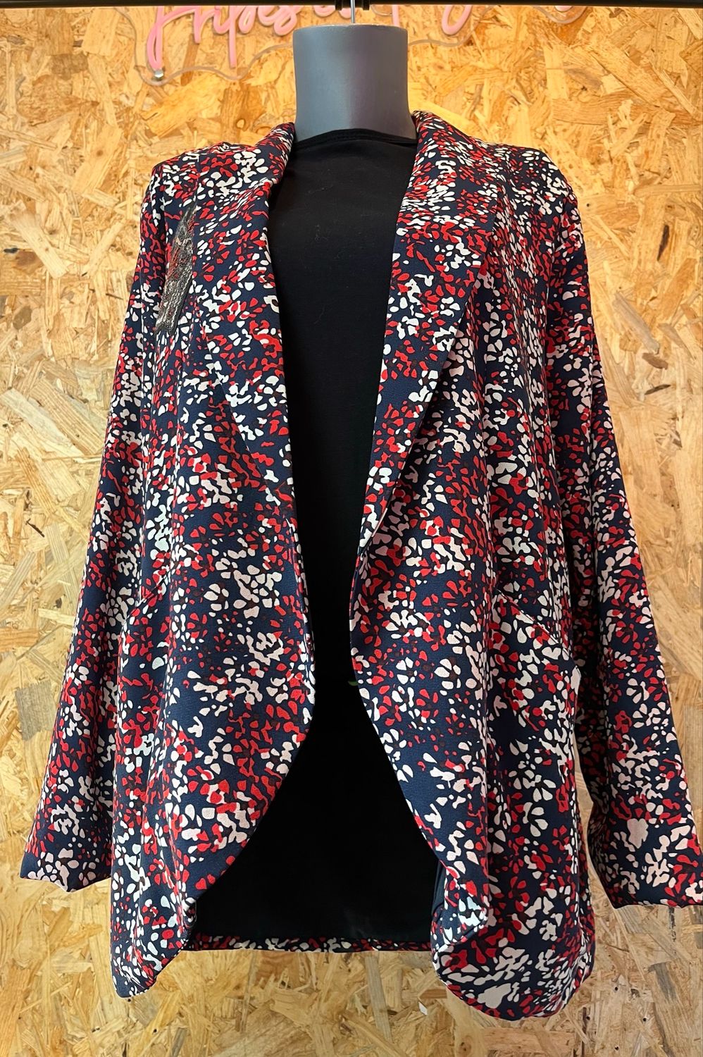 Veste légère customisée couleurs