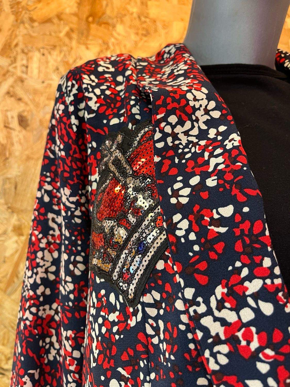 Veste légère customisée couleurs