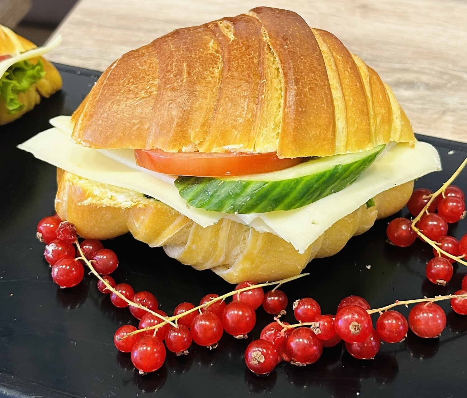 Belegte Porto mit Käse