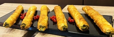 Börek und Salat