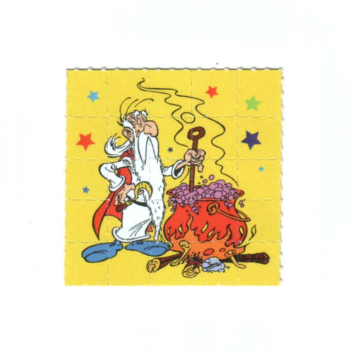 LSD-25 (200μg). (Miraculix Print) (Sunshineshop White Fluff)