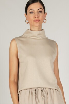 Before You CollectionP. CILL Butter Modal Cowl Neck Sleeveless Top