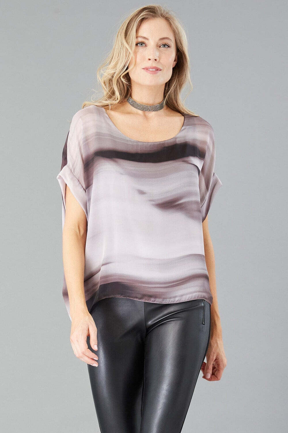 Lola &amp; Sophie Tie-Dye Dolman Sleeve Top