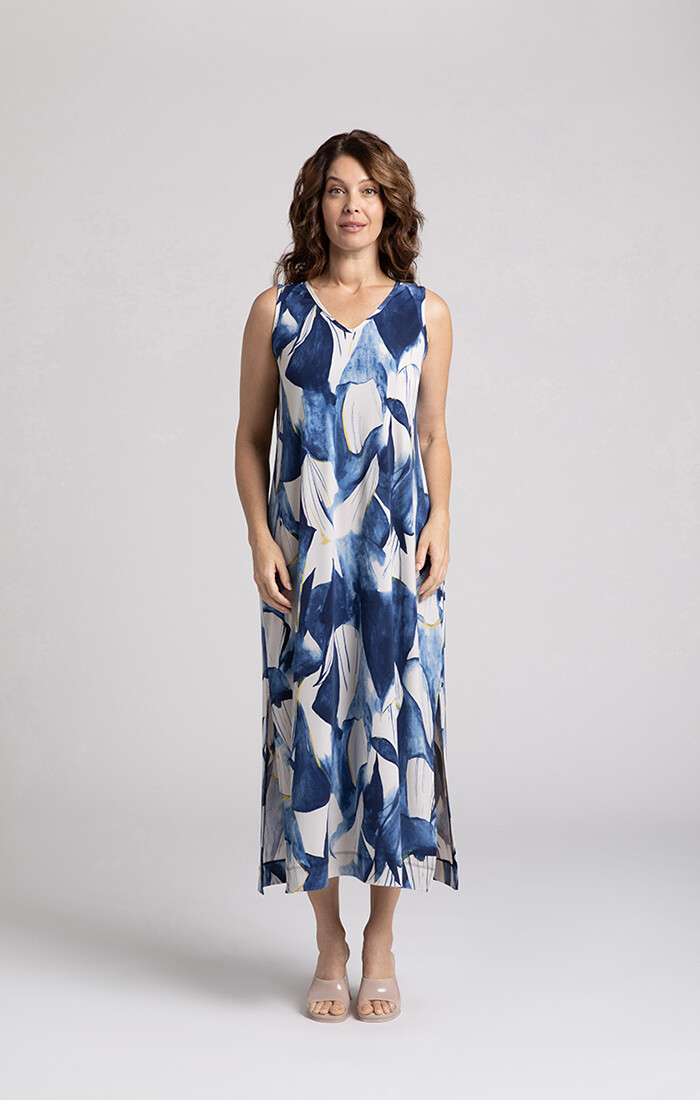 Sympli Reversible Slit Tank Dress