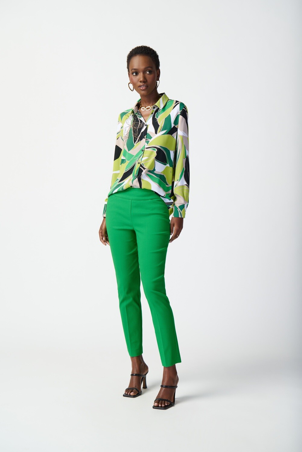 Joseph Ribkoff Jacquard Pull-On Pants
