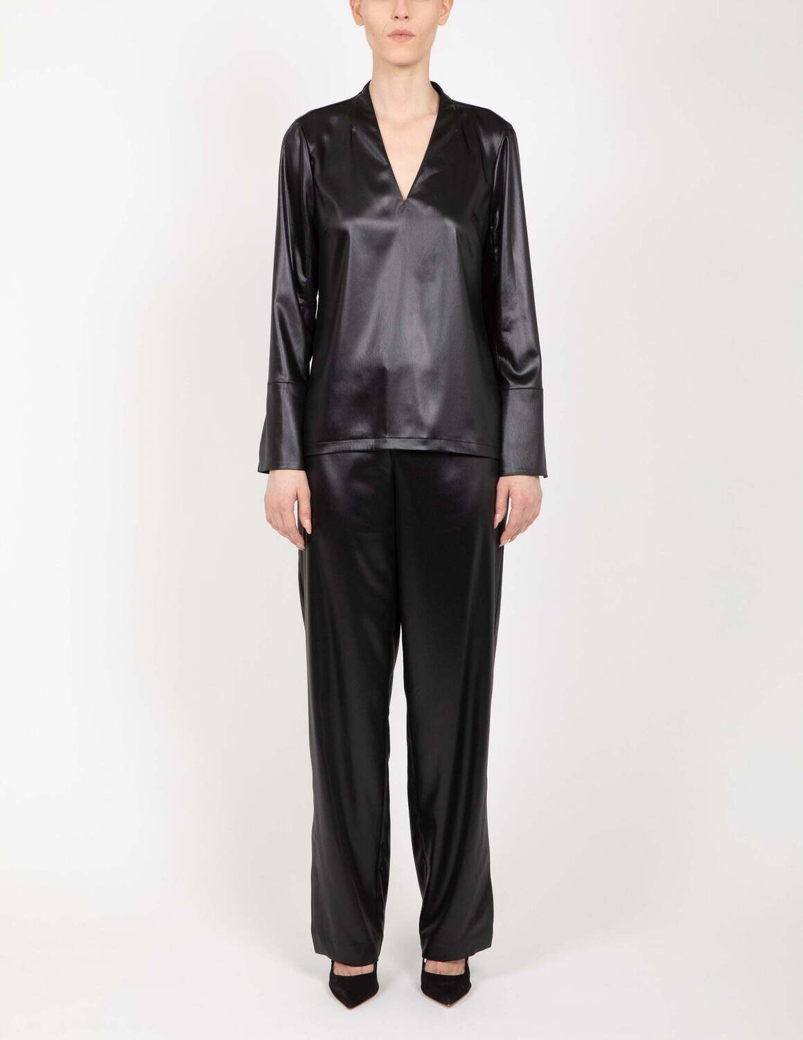 Hilton Hollis f23 223455 Satin Top
