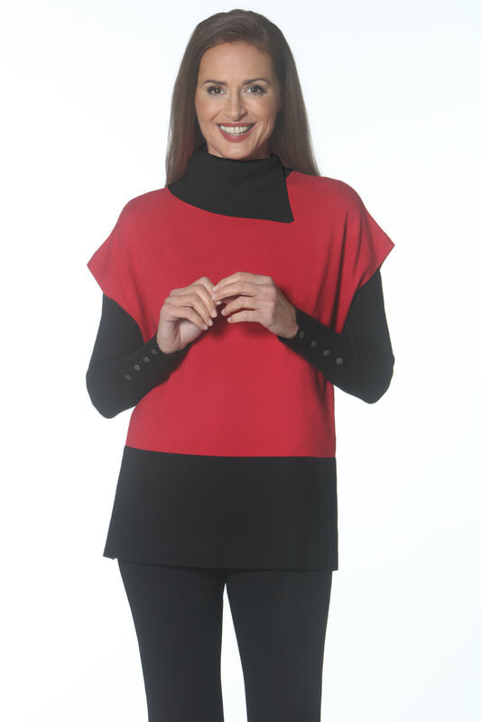 Jenvie Sport Pullover Block Vest