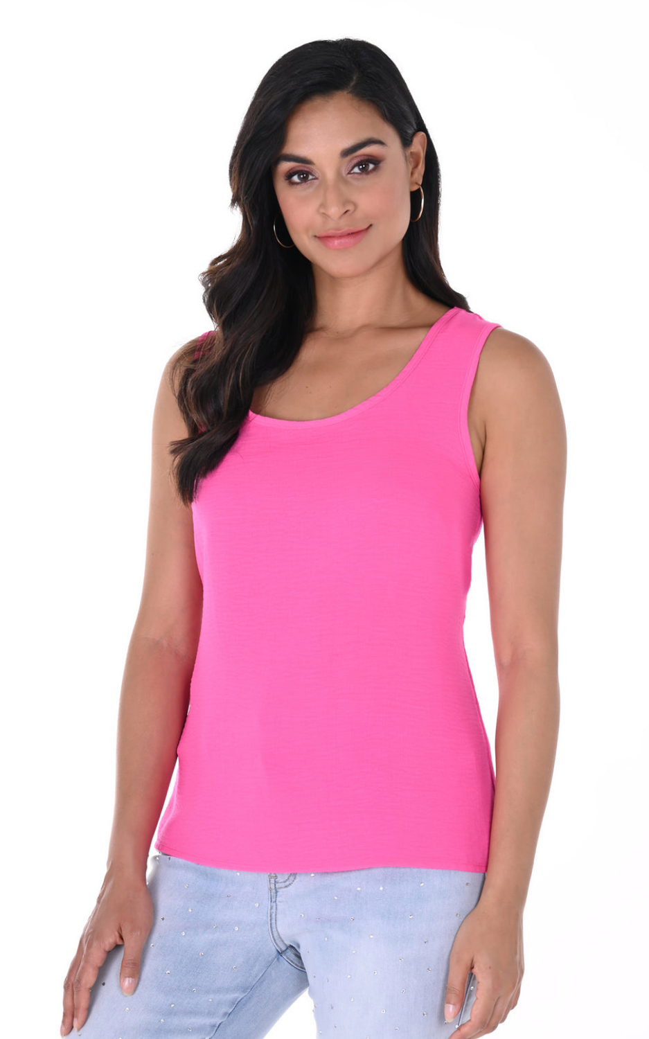 Frank Lyman Rounded Neck Tank Top
