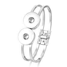 2 Snap Bracelet w/ 4 Snaps