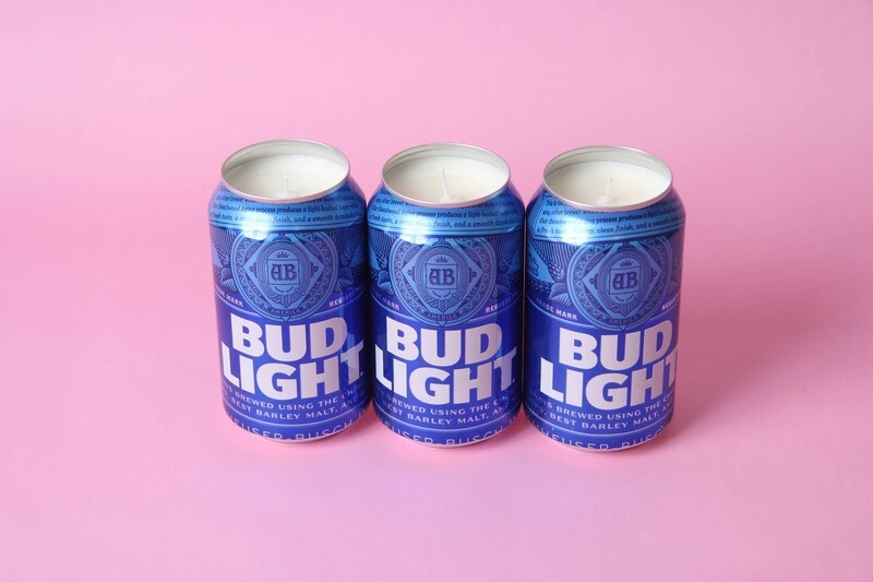 Bud Light | Bud Light Candle | Gifts | Man and Woman Candle