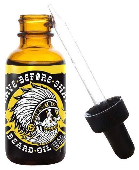 Grave Before Shave Beard Oil-teakwood