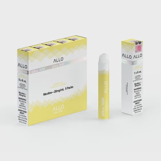 Allo Ultra 1600 Banana ice