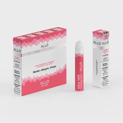 Allo Ultra 1600 Lychee Watermelon Strawberry