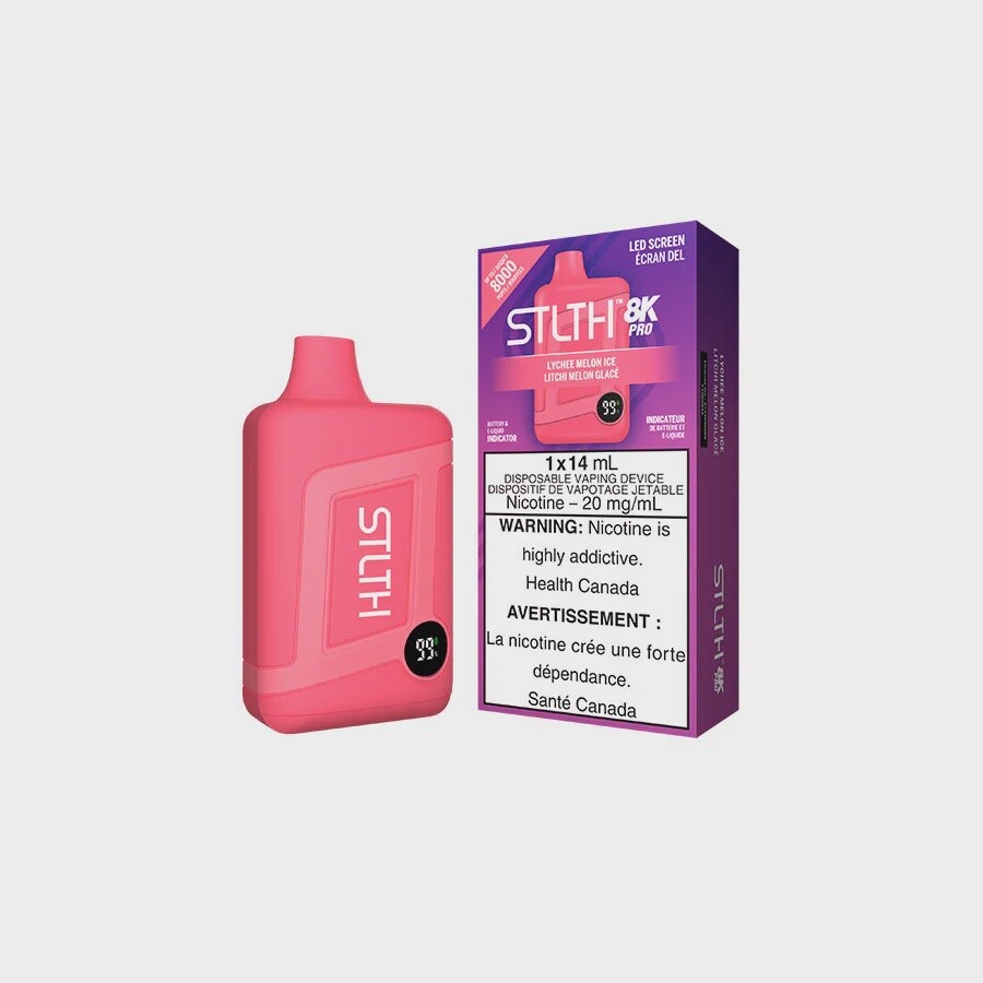 STLTH 8K Pro Lychee Melon ice