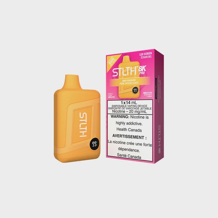 STLTH 8K Pro Juicy Peach ice
