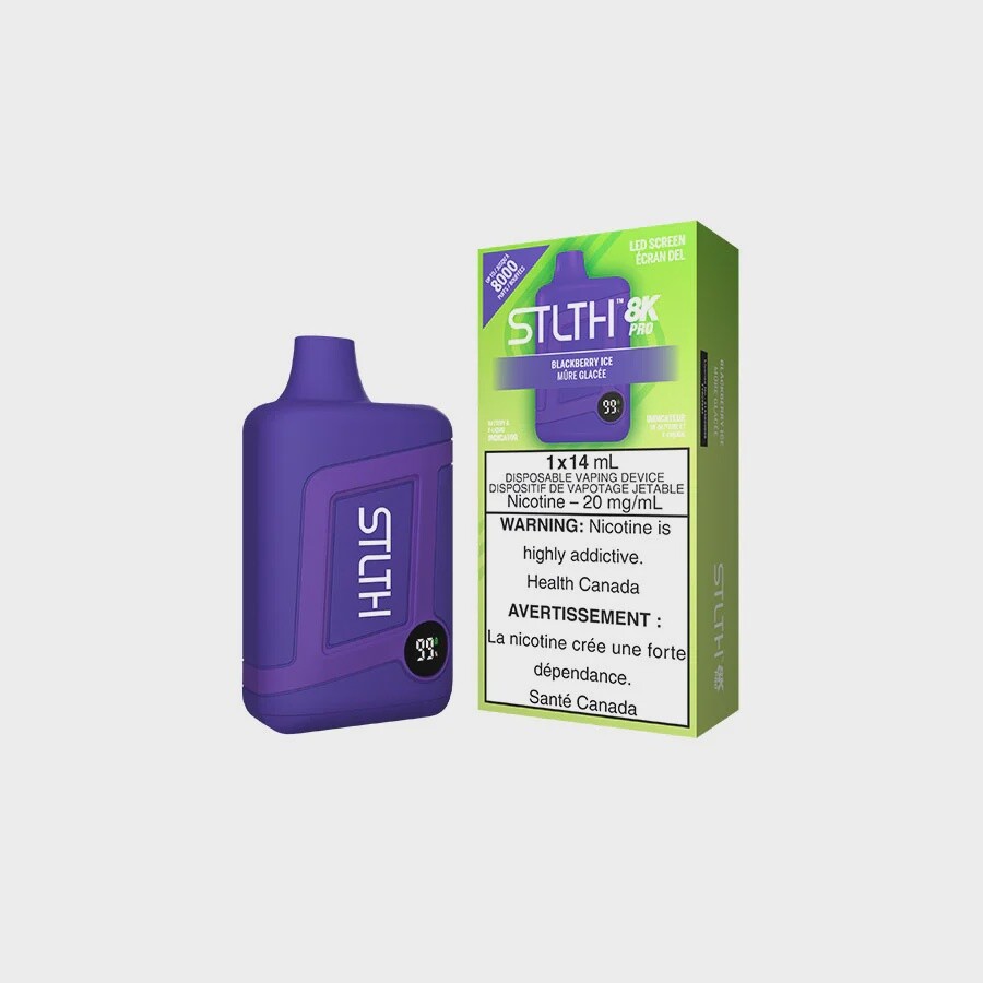 STLTH 8K Pro Blackberry ice