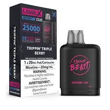 Level X Flavour Beast Boost Pod Trippin’ Triple Berry