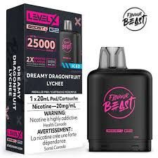 Level X Flavour Beast Boost Pod Dreamy Dragonfruit Lychee