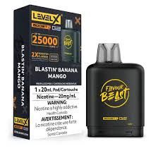 Level X Flavour Beast Boost Pod Blastin&#39; Banana Mango