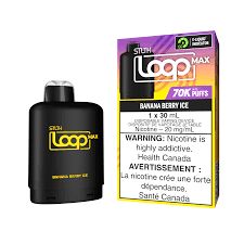 Stlth Loop Max Banana Berry ice