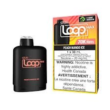 Stlth Loop Max Peach Mango ice