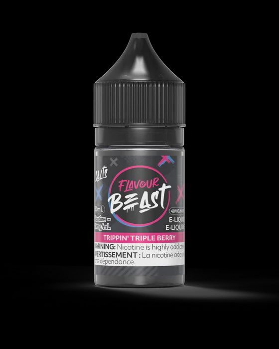 Flavour Beast Salts E-Juice Trippin&#39; Triple Berry