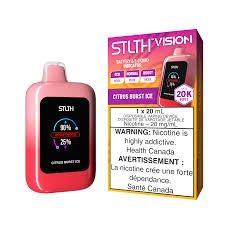STLTH Vision 20K Citrus Burst ice