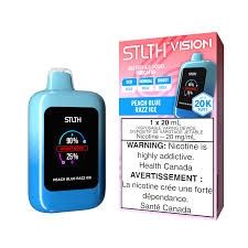 STLTH Vision 20K Peach Blue Razz ice