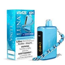 Kraze Luna 42K Aquamarine Star B ice