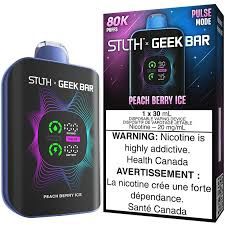 STLTH X Geek Bar 80K Peach Berry ice