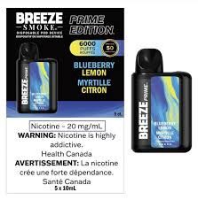 Breeze Smoke Prime S50 Blueberry Lemon