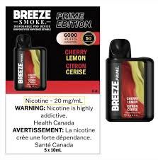 Breeze Smoke Prime S50 Cherry Lemon
