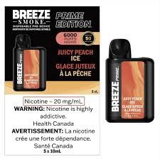 Breeze Smoke Prime S50 Juicy Peach Ice