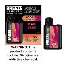 Breeze Smoke Prime S50 Peach Berry