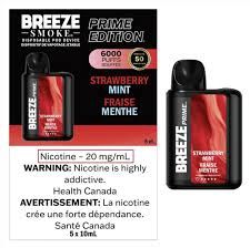 Breeze Smoke Prime S50 Strawberry Mint