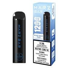 Marz Bar 1200 Zero Nic Blast Blue Razz